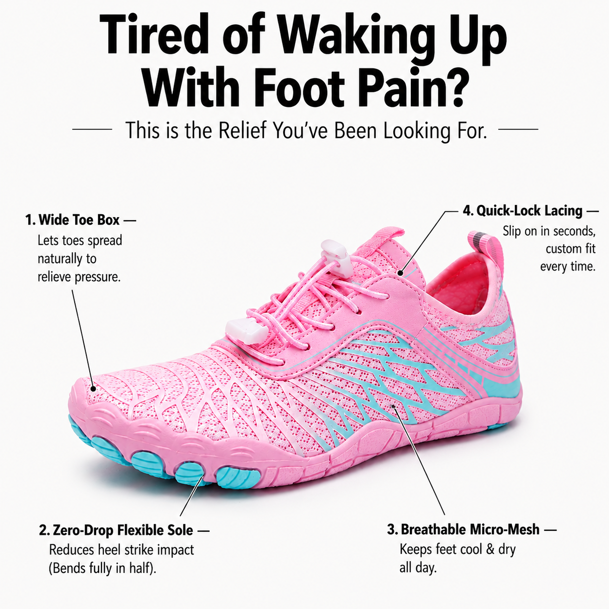 Barefoot shoe